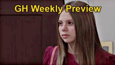 GH Week of July 15 Preview: 𝙺𝚒𝚜𝚜 Confessed, Drew Punched – Anna Busted ...