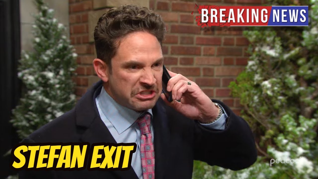 DOOL Spoilers Brandon Barash Fired, Speaks Out on Stefan DiMera’s Exit